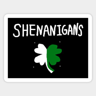 Shenanigans Shamrock Magnet